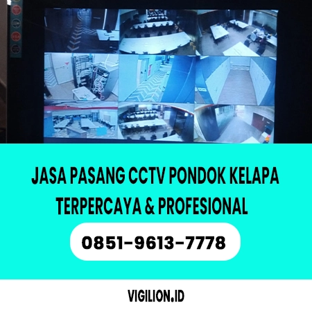 Jasa pasang CCtv Pondok kelapa