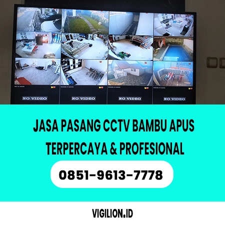 Jasa pasang CCTV Bambu Apus