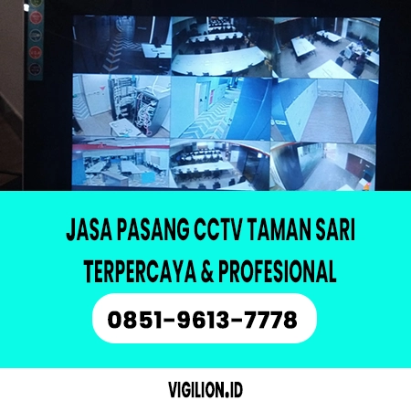Jasa pasang CCTV Taman Sari