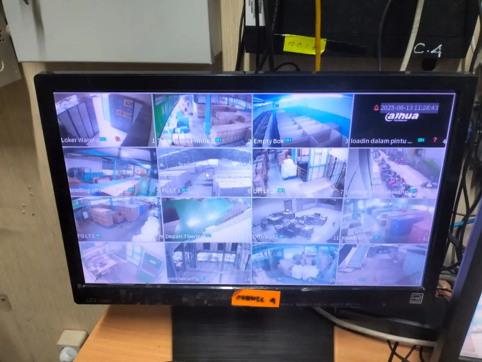 Instalasi CCTV Gudang Cakung