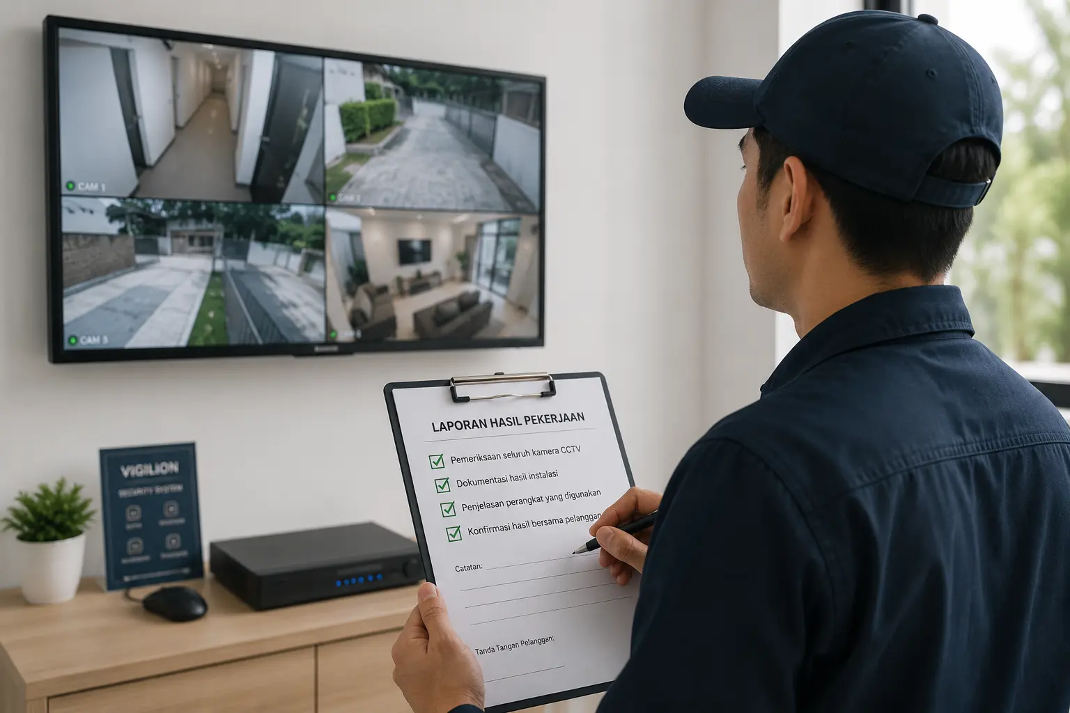 Laporan Hasil Pekerjaan CCTV
