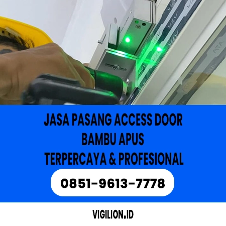 Jasa pasang Access door Bambu Apus