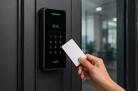 RFID Card Access Door