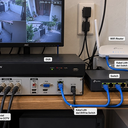 Apakah CCTV Bisa Dipantau dari Jarak Jauh Tanpa Internet