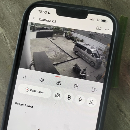 Bagaimana CCTV Terhubung dengan HP Ini Caranya