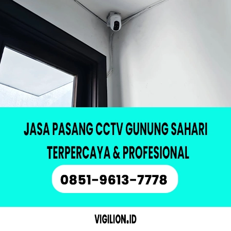 Jasa pasang CCTV Gunung Sahari