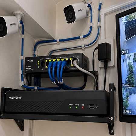 Kabel LAN untuk CCTV IP, Cat5e atau Cat6