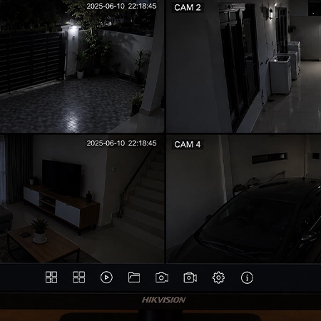 Kenapa CCTV Malam Hari Terlihat Berkabut